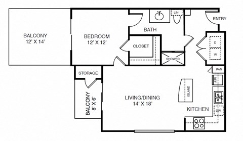 43 Rainey Street 1-3 Beds Apartment for Rent - Photo Gallery 53